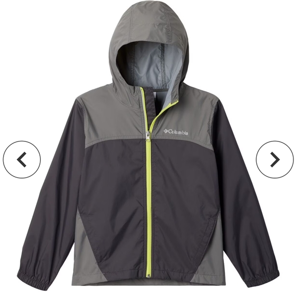 Like new Columbia boys rain and wind jacket size L 14-16 - Picture 1 of 13